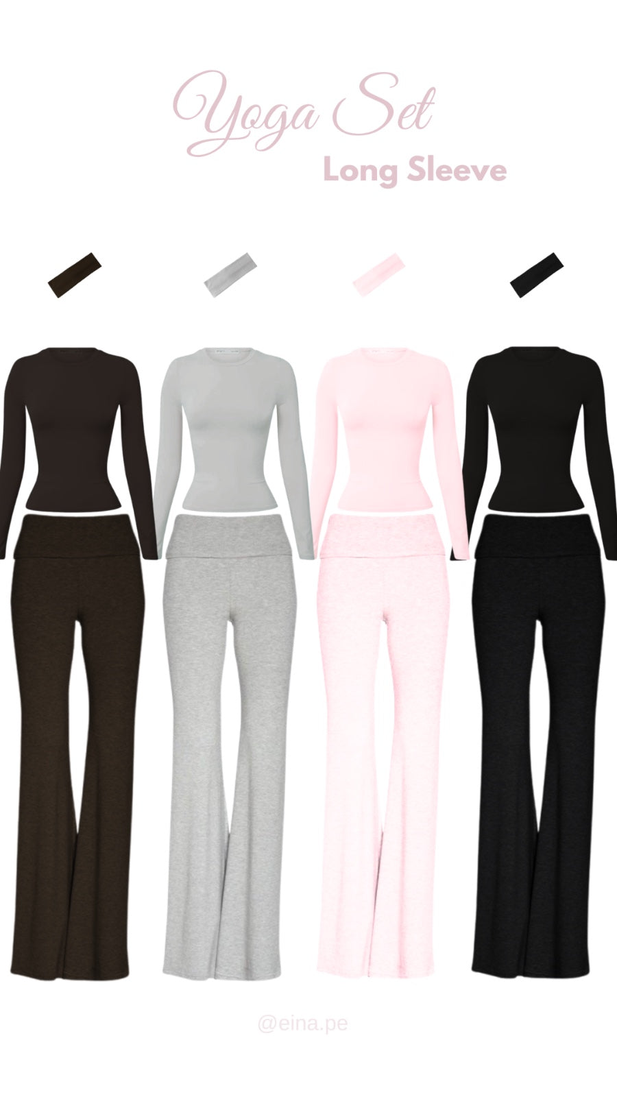 YOGA SET - LONG SLEEVE